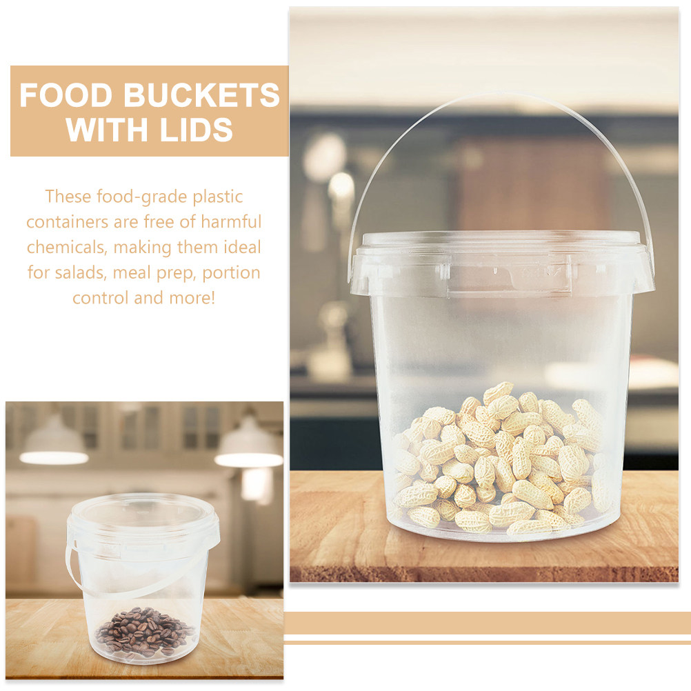 6Pcs Clear Plastic Food Storag - Meal Prep With Rice 评论和价格