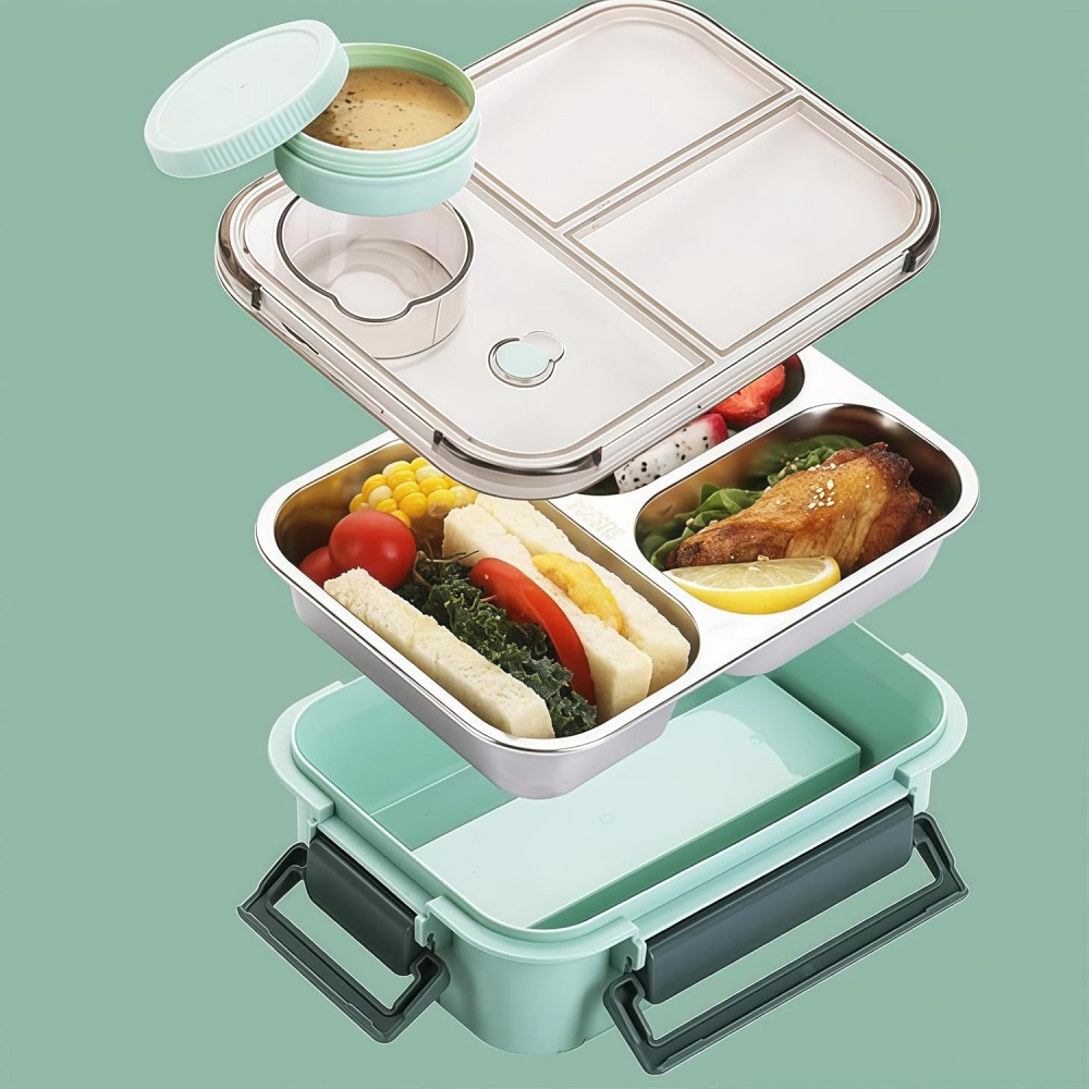 850ml Portable Lunch Boxes for - Meal Prep Bowl 评论和价格