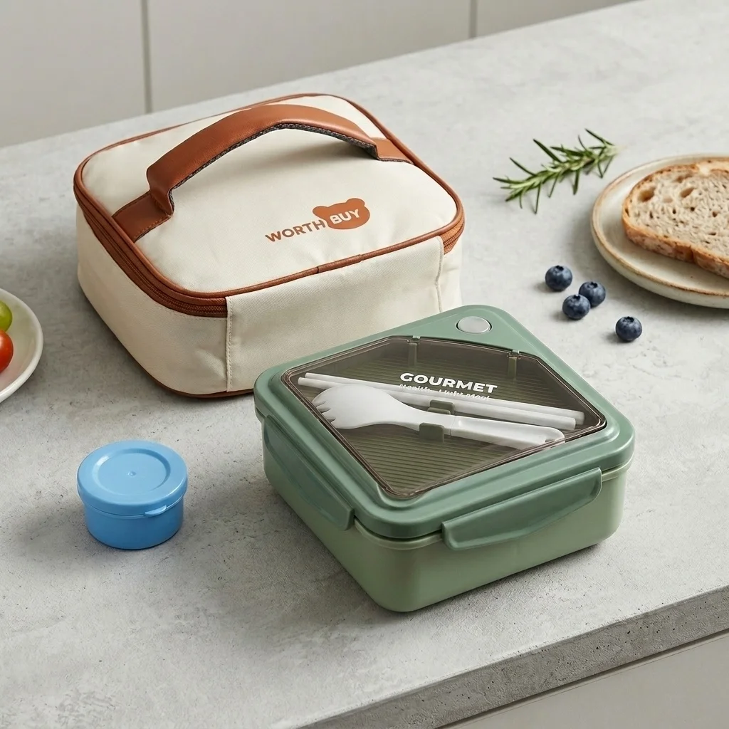 Microwavable Plastic Bento Lun - Meal Prep Or Prep Meal 评论和价格
